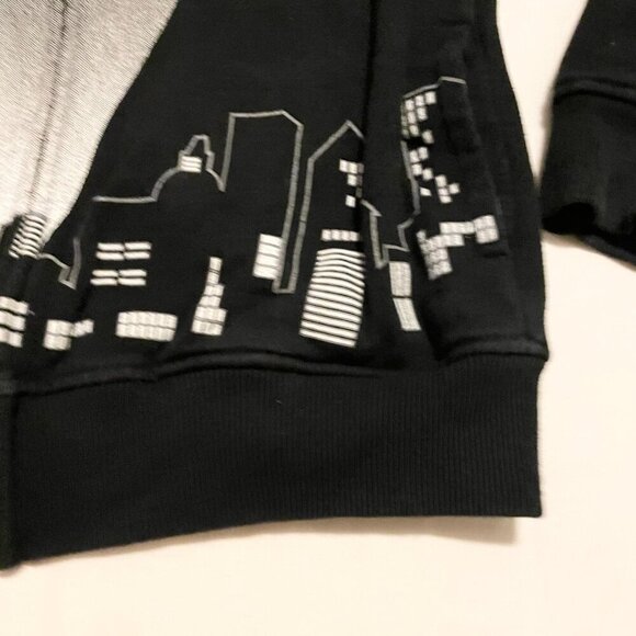 Batman DC Comics Zip Up Hoodie with Mask Boys Missing Size Tag - Picture 9 of 16